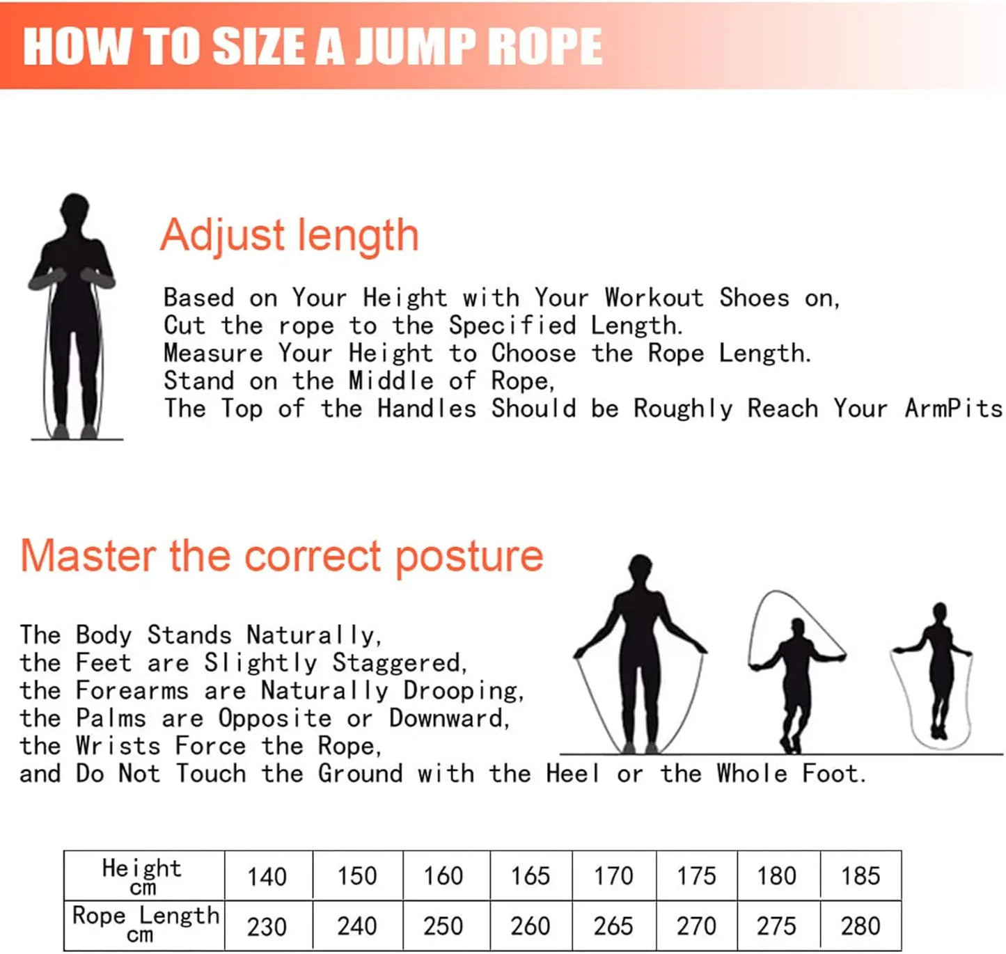 Corde à sauter réglable - Fitness